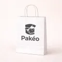 Sac en papier kraft avec poignées en papier – Impression personnalisée