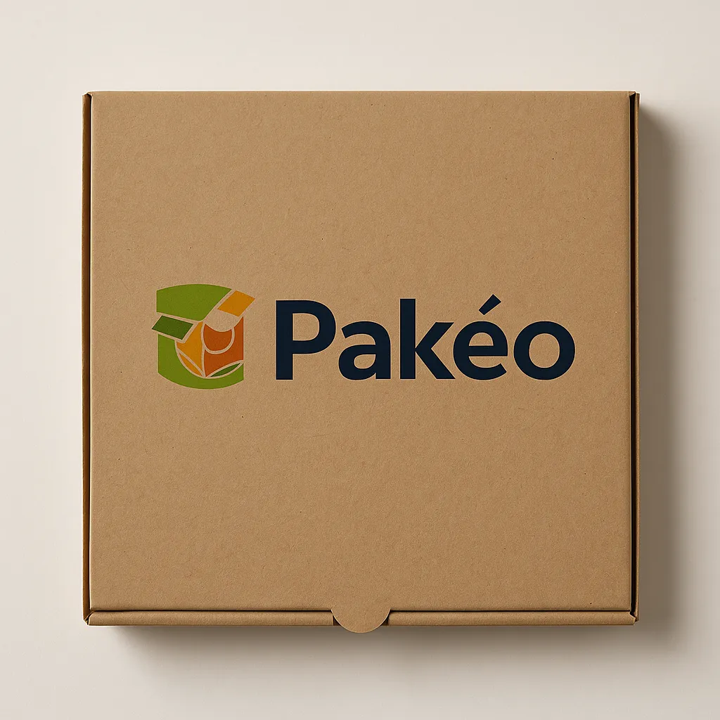 Boîte à pizza personnalisée – Pakéo